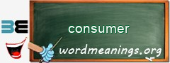 WordMeaning blackboard for consumer